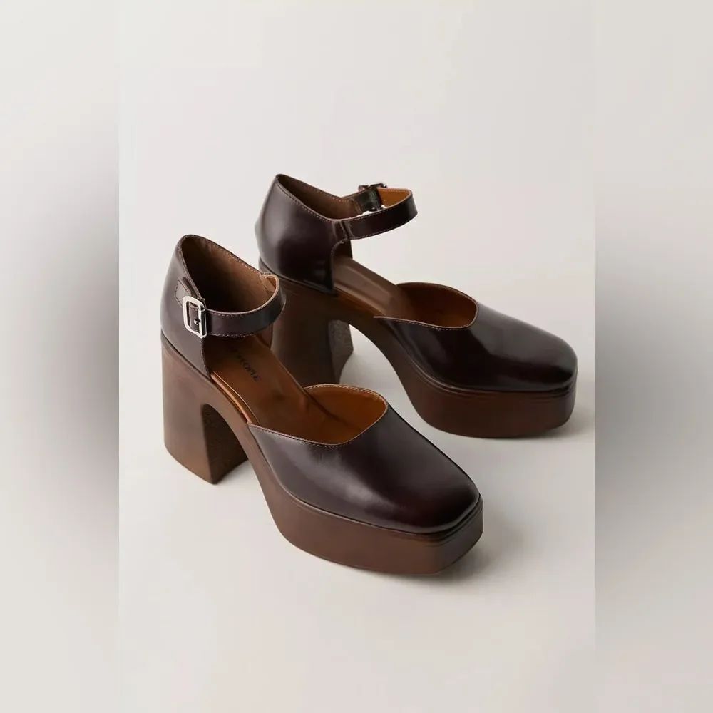 Free People Gwen Platform Mary Janes
